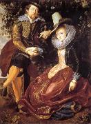 Rubens Santoro Rubens and Yisaba France oil painting reproduction